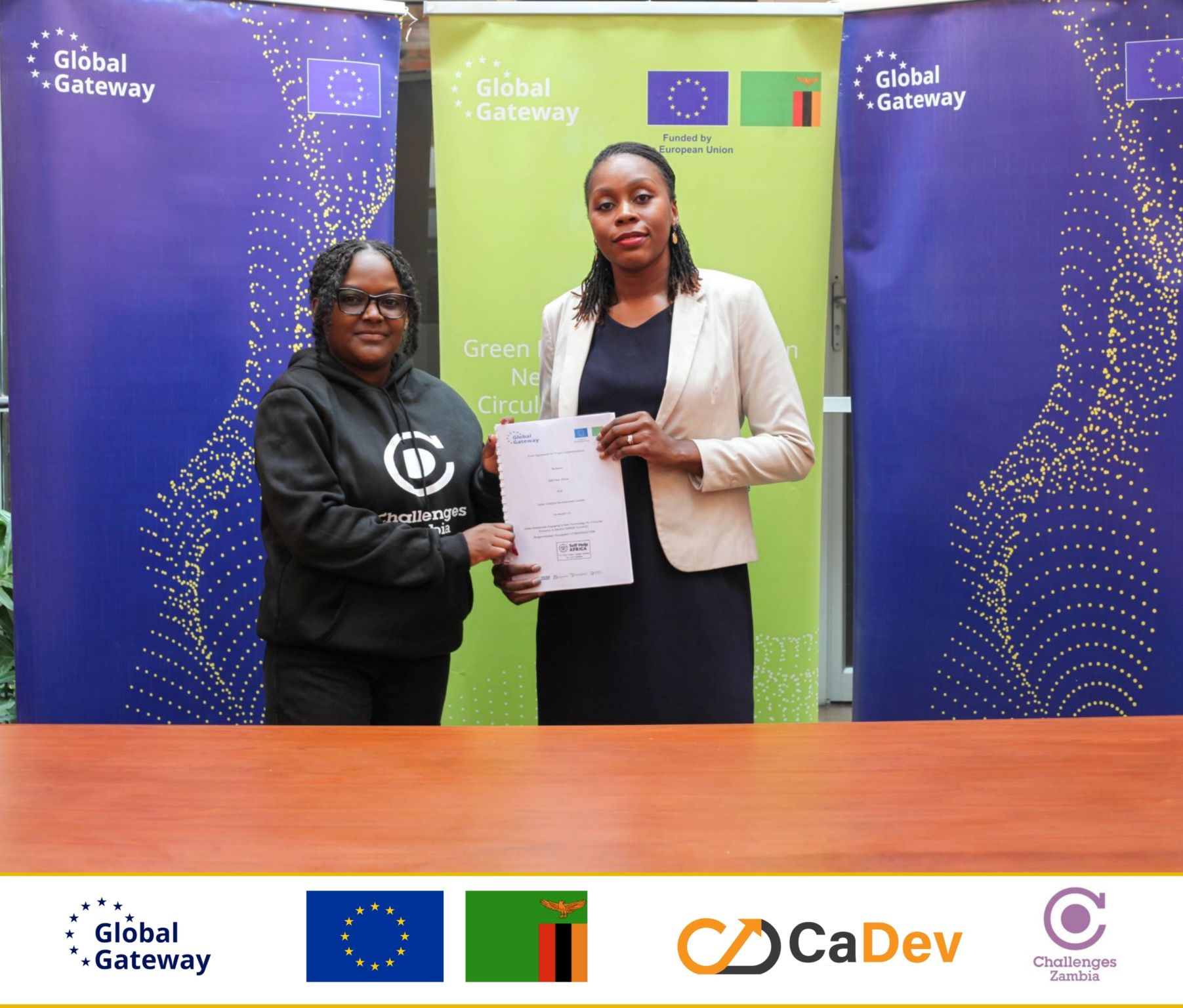 You are currently viewing Scaling Green Innovation: CaDev and Challenges Zambia on GREENTech4CE